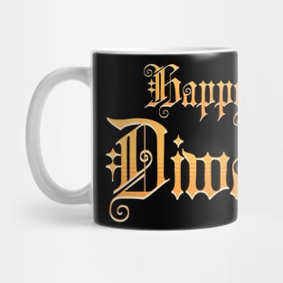 Elegant Happy Diwali Diya Mug